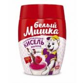 Белый мишка. Кисель малина 300 г гран. ПЭТ