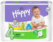 Подгузники гигиенические для детей  марки bella baby Happy Maxi по 27 шт. в уп.