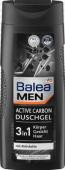 Гель для душа с активированным углем Balea Men Active Carbon 3 in 1 300 мл