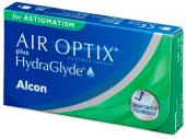 Air Optix Plus HydraGlyde for Astigmatism, 3pk, цилиндр (CYL) -0,75