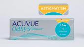 1 DAY Acuvue Oasys HYDRALUXE FOR ASTIGMATISM, 30pk, цилиндр (CYL) -0,75