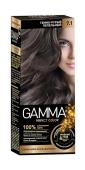 GAMMA Perfect color 7.1 Крем-краска для волос темно-русый пепельный