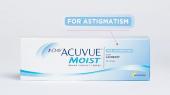 1-Day Acuvue Moist for Astigmatism, 30pk, цилиндр (CYL) -0,75