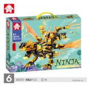 Конструктор LEYI Ninja: Золотой дракон 562 дет. (68210)