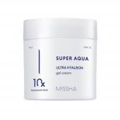 Missha Super Aqua  Ultra Hyaluron Gel Cream Крем-гель  для лица с гиалуроновой кислотой70мл