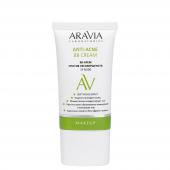 Arav050, ARAVIA Laboratories BB-крем против несовершенств 13 Nude Anti-Acne BB Cream, 50 мл