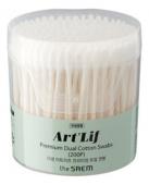 THE SAEM ART'LIF PREMIUM DUAL Ватные палочки, 200шт