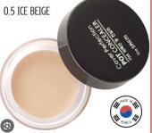 THE SAEM COVER PERFECTION Корректор-консилер кремовый для лица, 4г (0.5 Ice Beige)