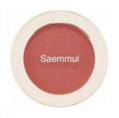 THE SAEM SAEMMUL SINGLE Однотонные румяна Аллея Роз, 5г (RD03 Trench Rose)