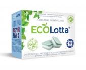 Таблетки для ПММ "ECOLOTTA" All-in-1 30 таб. / водорастворимая термоусадочная оболочка /