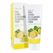 Lebelage Пенка для умывания с экстрактом лимона и каламанси Fruit Lemon & Calamansi Cleansing Foam 100 мл