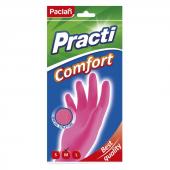 PACLAN PRACTI COMFORT ПЕРЧАТКИ РЕЗИНОВЫЕ S, ПАРА