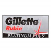 Лезвия сменные для бритья Gillette Rubie Platinum Plus, 5 шт