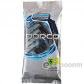 Станок для бритья Dorco TG-II Plus одноразовый 2 лезвия, увлажняющая полоса, плавающая головка, мужской, 6 шт