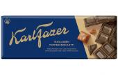 Молочный шоколад Karl Fazer Toffee Crunch (соленая карамель) 180 гр