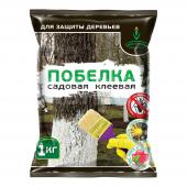 Побелка Евро-Семена садовая клеевая, для защиты деревьев, пакет, 1 кг