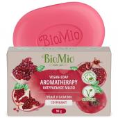 BIOMIO мыло BIO-SOAP  Гранат и базилик 90 г