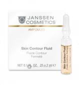 JANSSEN. Amp. 1917P Skin Contour Fluid Anti-age лифтинг-сыворотка в ампулах с пептидами,стимулирующими синтез эластина 7*2 мл