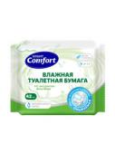 Бумага туалетная влажная COMFORT smart Алоэ вера 42шт