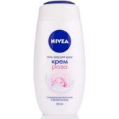 Гель-уход для душа NIVEA SHOWER "Крем и Роза" 250мл