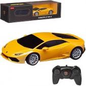 Машина на радиоуправлении 1:24 Lamborghini HURACAN LP 610-4 Цвет Желтый 2.4G