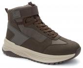 CROSBY коричневый иск. кожа/оксфорд мужские ботинки (О-З 2023)