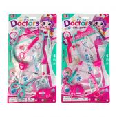 Игровой набор доктора Doctors: Little partner (5 предметов) 2 вида в ассорти. [цена за шт.] (528-1)