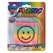 Пружинка-радуга (Slinky) Magic Rainbow Смайлик (75x7см) (A0105-6)