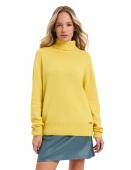 NORVEG Cashmere&Merino blend Свитер женский oversize цвет бледно-желтый