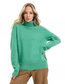 NORVEG Cashmere&Merino blend Свитер женский oversize цвет мятный