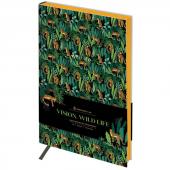 Ежедневник недатир. А5, 136л., кожзам, Greenwich Line Vision. Wild life, тон. блок, цветной срез, ENA5_38798