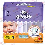 Подгузники детские panda MAXI по 12 шт.