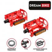 Педали 9/16" Dream Bike, с подшипниками, алюминиевые"