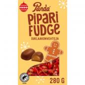 Шоколадные конфеты и ирисная начинка со вкусом печенья PIPARI fUDGE Panda 280 гр