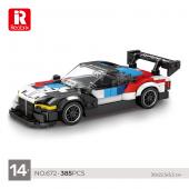 Конструктор REOBRIX Sport Car: BMW M4 GT3 385 дет. (RB_672)