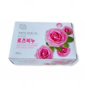 MUKUNGHWA ROSE BEAUTY Туалетное мыло с экстрактом розы, 100г