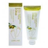 Lebelage Крем для ног увлажняющий с оливой Daily Moisturizing Foot Cream 100 мл