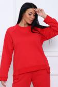 Свитшот трикотажный 372RED