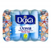 Мыло туалетное DOXA ECOPACK Океан, 55 г, 5 шт