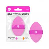 Двусторонняя пуховка для пудры Real Techniques Miracle 2-in-1 Powder Puff