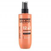 GAMMA Perfect Hair 190мл Несмываемый спрей-уход для волос 12в1