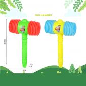 Молоток-пищалка 18.5см 2 вида в ассорти. [цена за шт.] (F168)