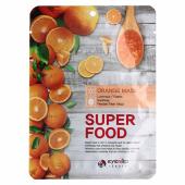 EYENLIP SUPER FOOD Тканевая маска для лица с экстрактом апельсина, 23мл СГР,