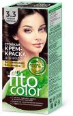 ФИТО Стойкая крем-краска д/волос "Fitocolor" тон 3.3 Горький шоколад 115мл