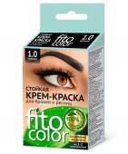 ФИТО Стойкая крем-краска д/бровей и ресниц Fitocolor, Черный(2прим)2х2мл