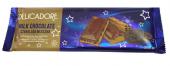 Шоколад молочный Delicadore milk chocolate с пряничным вкусом и какао-печенье 255 гр