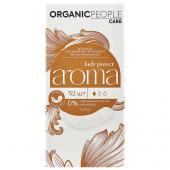 П.Р. ORGANIC PEOPLE Care /Lady Power/ Прокладки женские ежеднев.аромат."AROMA. Classic" 52шт