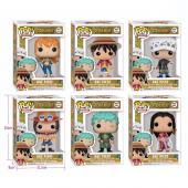 Фигурка Funko POP! One Piece. Большой куш 10см 6 видов в ассорти. [цена за шт.] (LK8801)