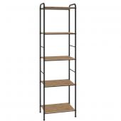 Стеллаж "Валенсия 15 W" (VALENCIA 15 W Shelf rack) (Черный)