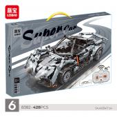 Конструктор на радиоуправлении LEIBAO Technic: Super Car 1:18 428 дет. (8382)